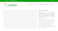 Desktop Screenshot of lightsolutions.ie